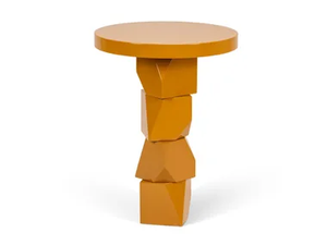 CUPRA - Wooden high side table _ JOSÉ LEITE DE CASTRO